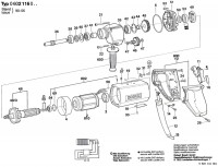 Bosch 0 602 116 009 GR.65 High Frequency Drill Spare Parts